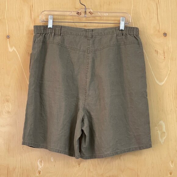 J.Jill Khaki Shorts - Picture 2 of 3